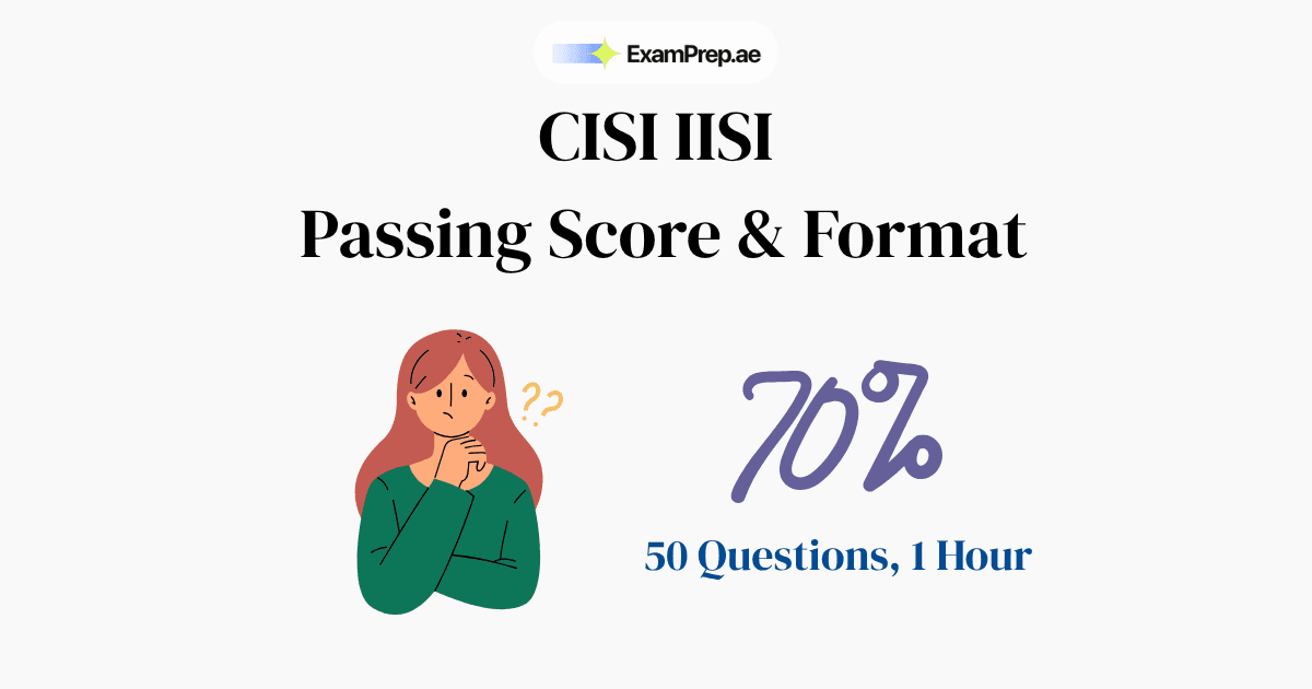 CISI IISI Passing Score & Exam Format 2026: Everything You Need to Know