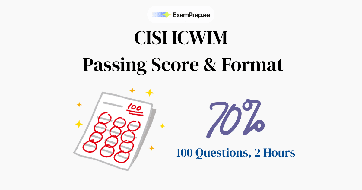 CISI ICWIM Passing Score & Exam Format 2026: Everything You Need to Know