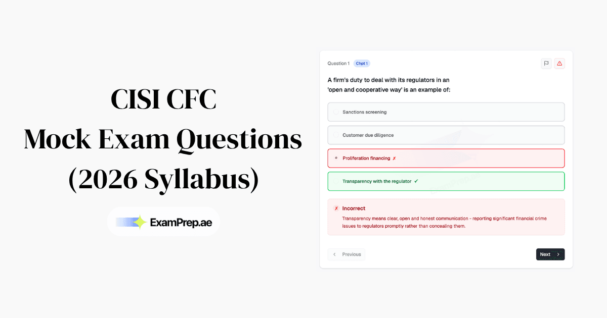 Free CISI CFC Mock Exam Questions & Answers (2026 Practice Test)