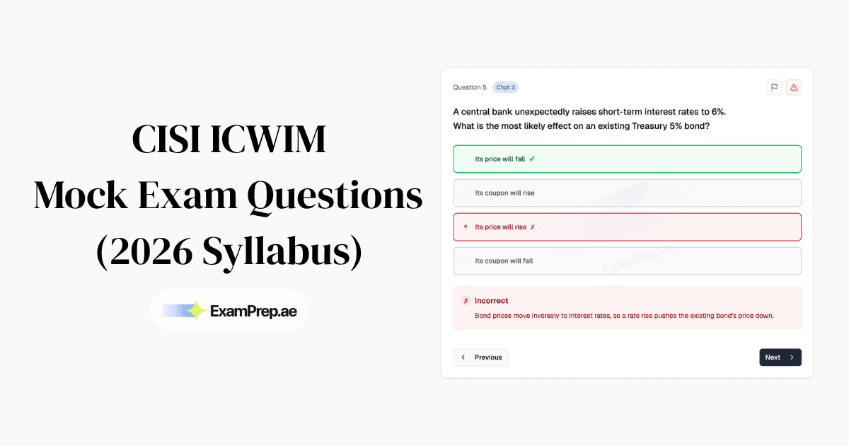 Free CISI ICWIM Mock Exam Questions & Answers (2026 Practice Test)
