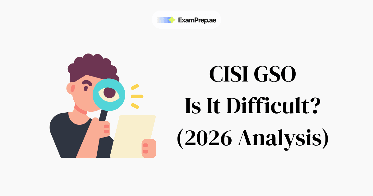 Is the CISI GSO Exam Difficult? Pass Rate & What to Expect in 2026